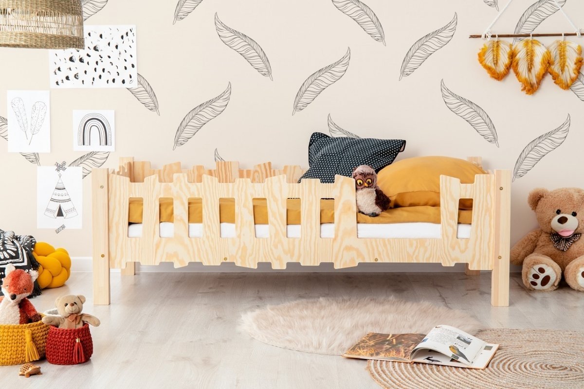 Lit modulable en bois enfant 70x140cm